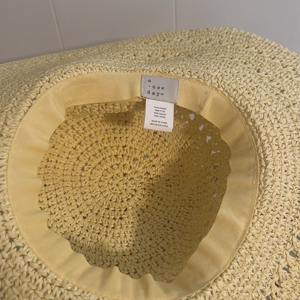 Yellow Sunhat - Picture 3 of 3